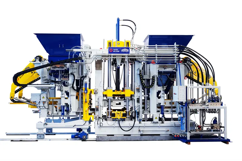 क्यूजीएमची आणखी एक पूर्णपणे स्वयंचलित ब्लॉक उत्पादन लाइन मेक्सिकोमध्ये स्थायिक झाली